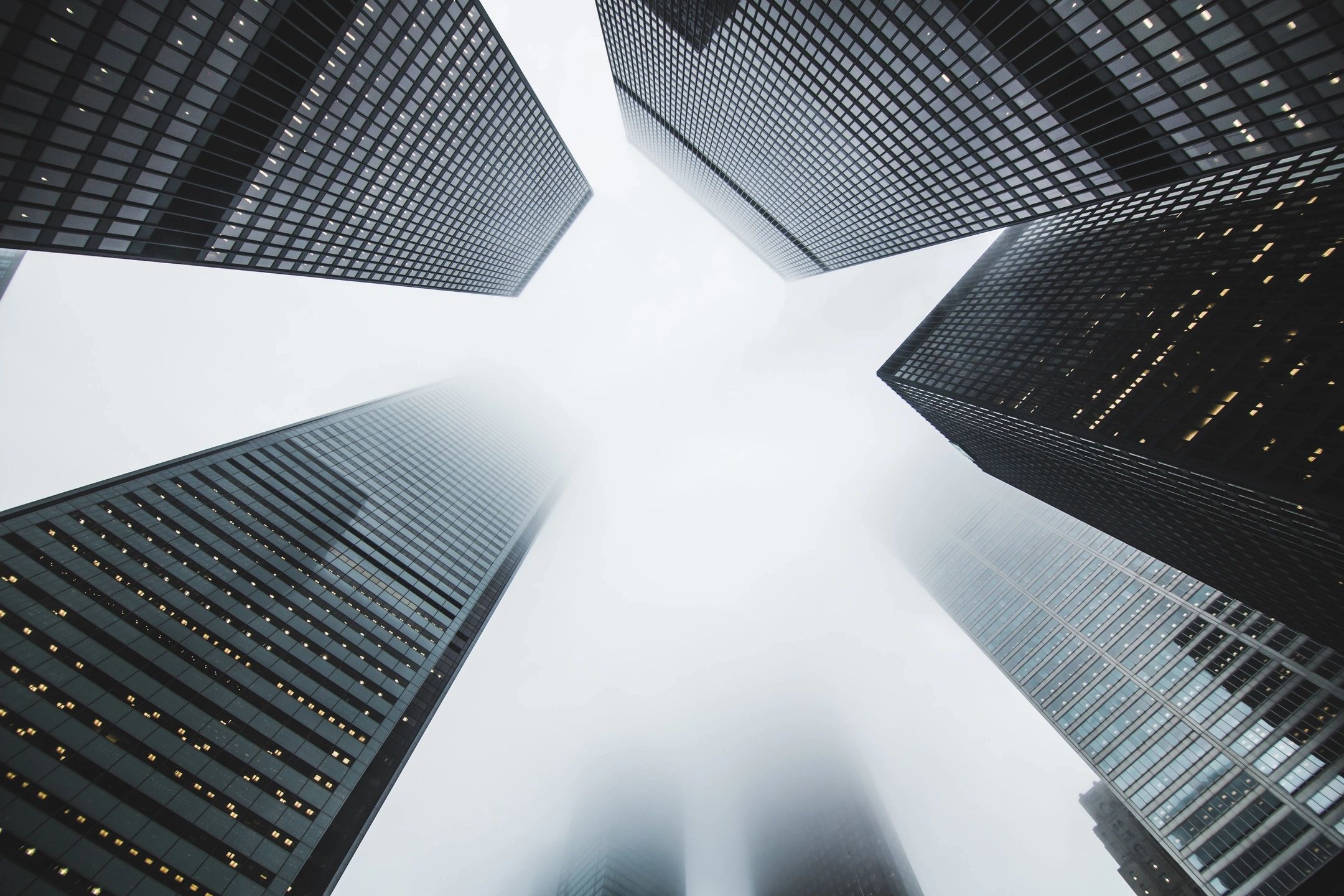 Buildings reaching to the sky